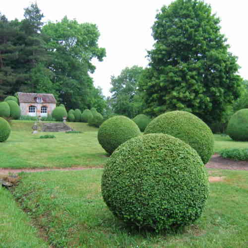 Jardin du Château La Gentilhommière à Lurcy-le-Bourg ©CCLB