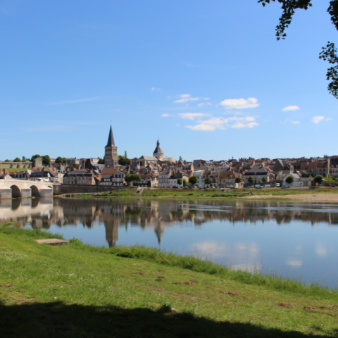 Vu de La Charité-sur-Loire